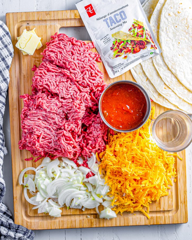 beef and cheese quesadilla ingredients
