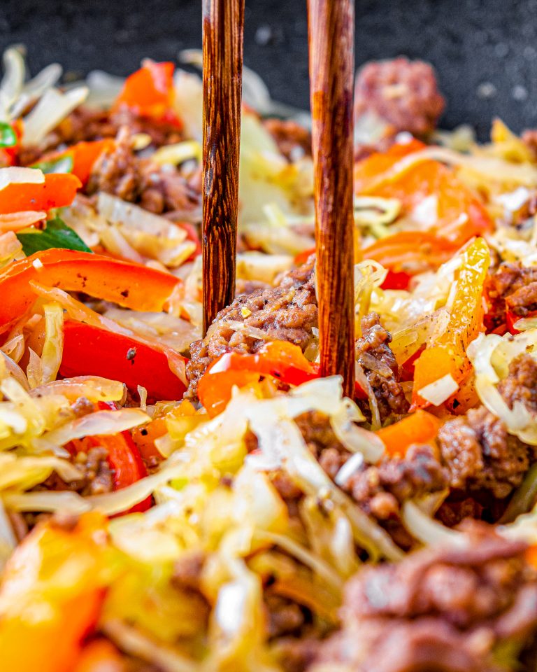 Black Pepper Beef and Cabbage Stir Fry Sweet Pea's Kitchen