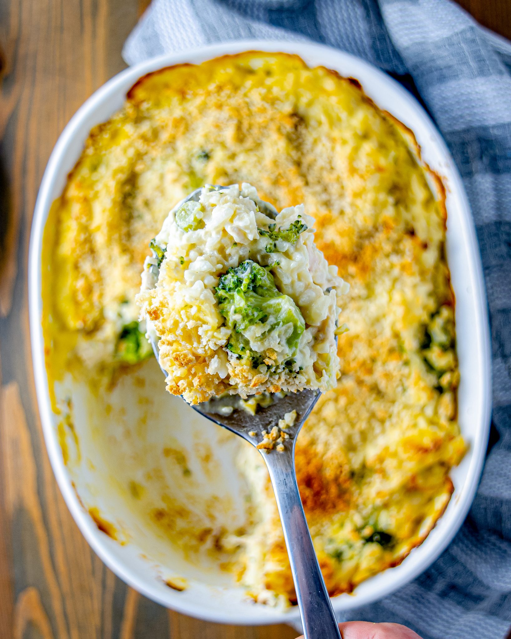 Broccoli, Rice, Chicken and Cheese Casserole Sweet Pea's Kitchen