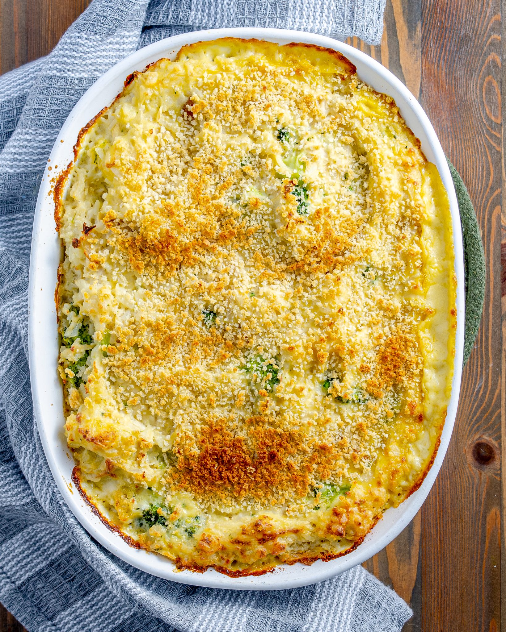 Broccoli, Rice, Chicken and Cheese Casserole - Sweet Pea's Kitchen