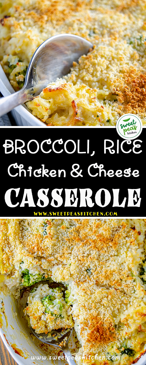 broccoli rice cheese casserole on pinterest