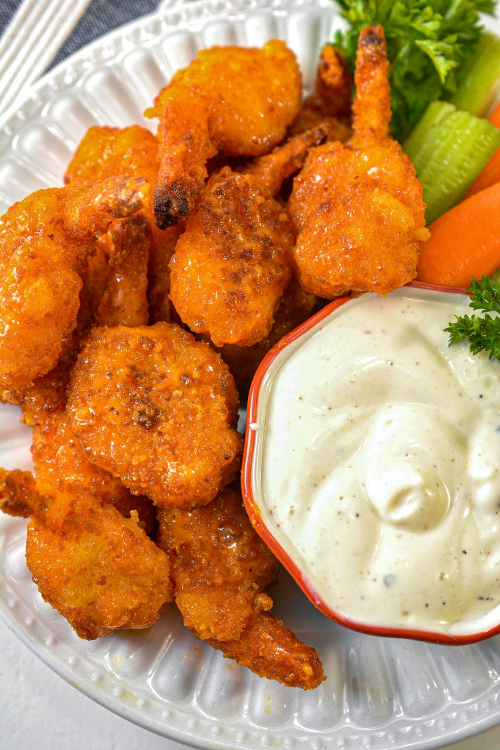 Baked Buffalo Shrimp Recipe - Easy Shrimp Appetizer