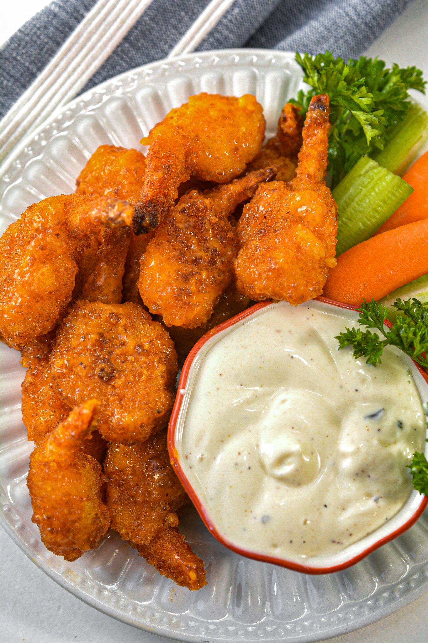 Baked Buffalo Shrimp Recipe - Easy Shrimp Appetizer