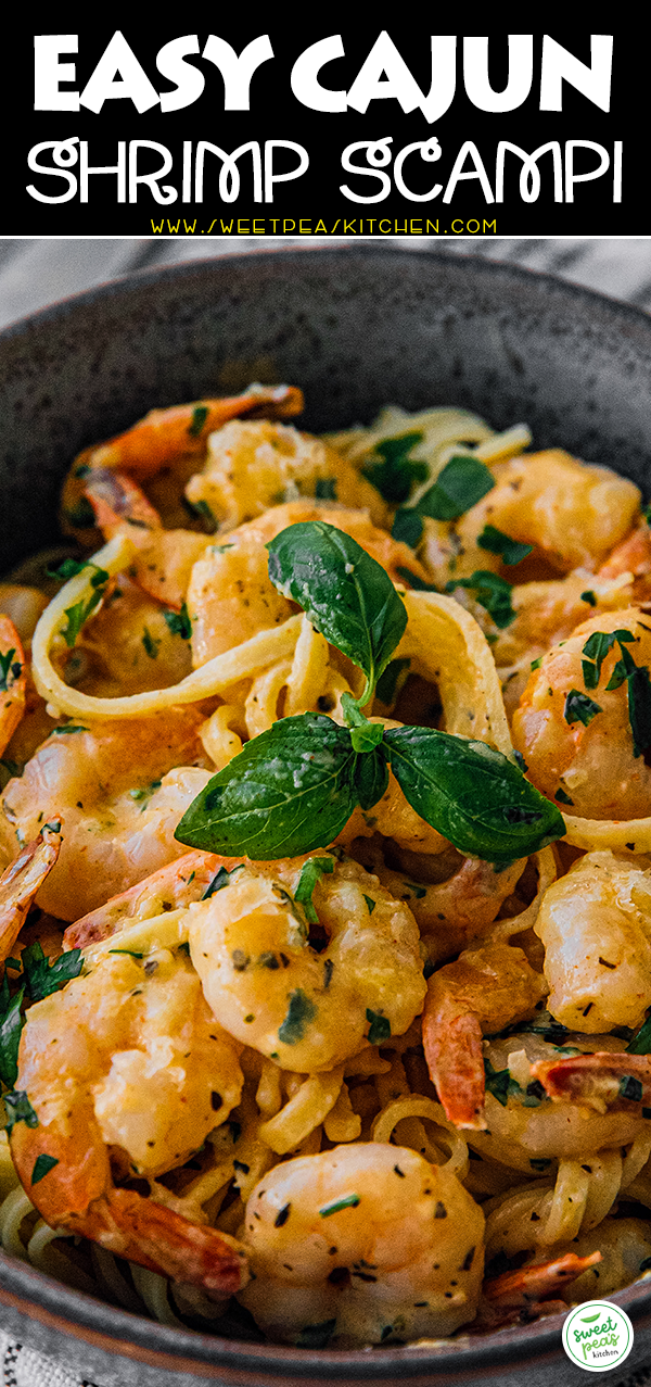 Cajun shrimp scampi on Pinterest