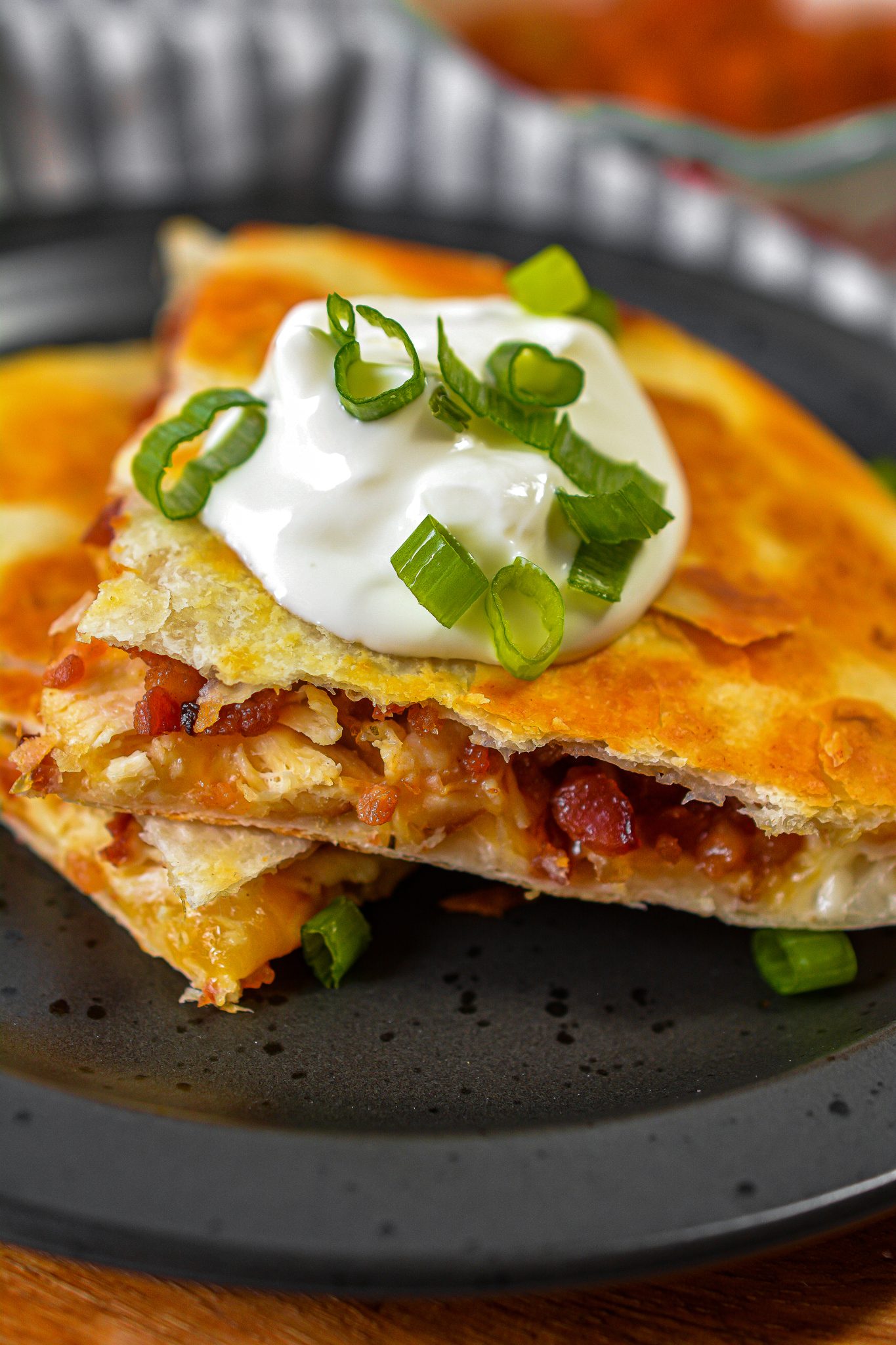 Chicken Bacon Ranch Quesadillas Sweet Pea's Kitchen