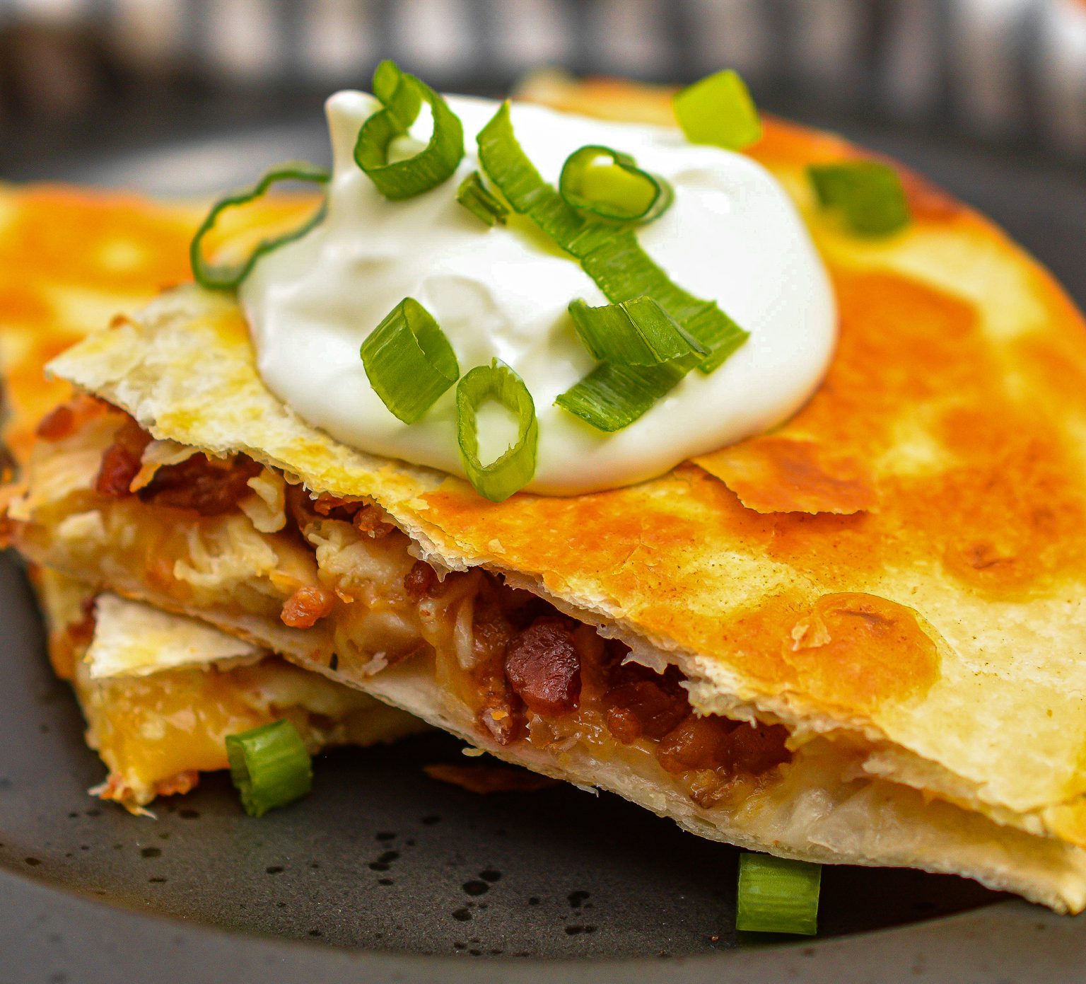 Chicken Bacon Ranch Quesadillas Sweet Pea's Kitchen
