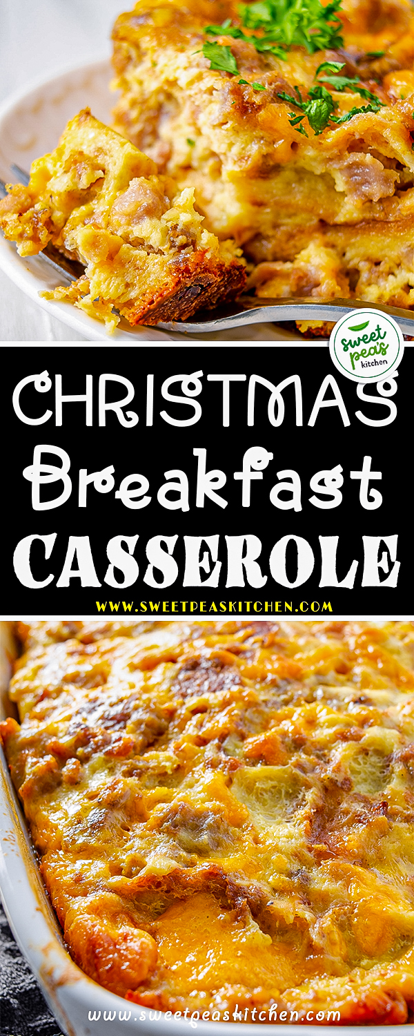 christmas breakfast casserole pinterest