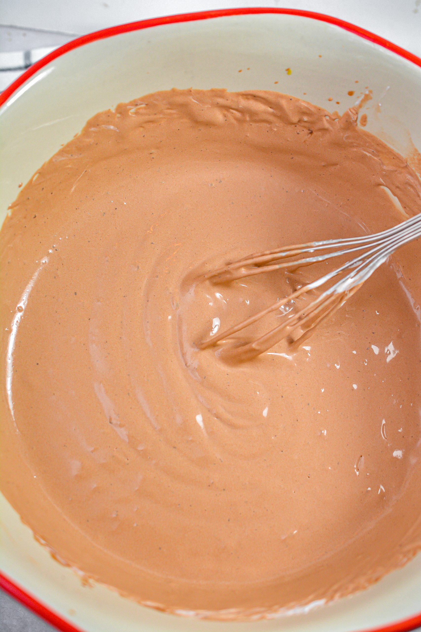 Whisk until smooth and let sit for 10 minutes.