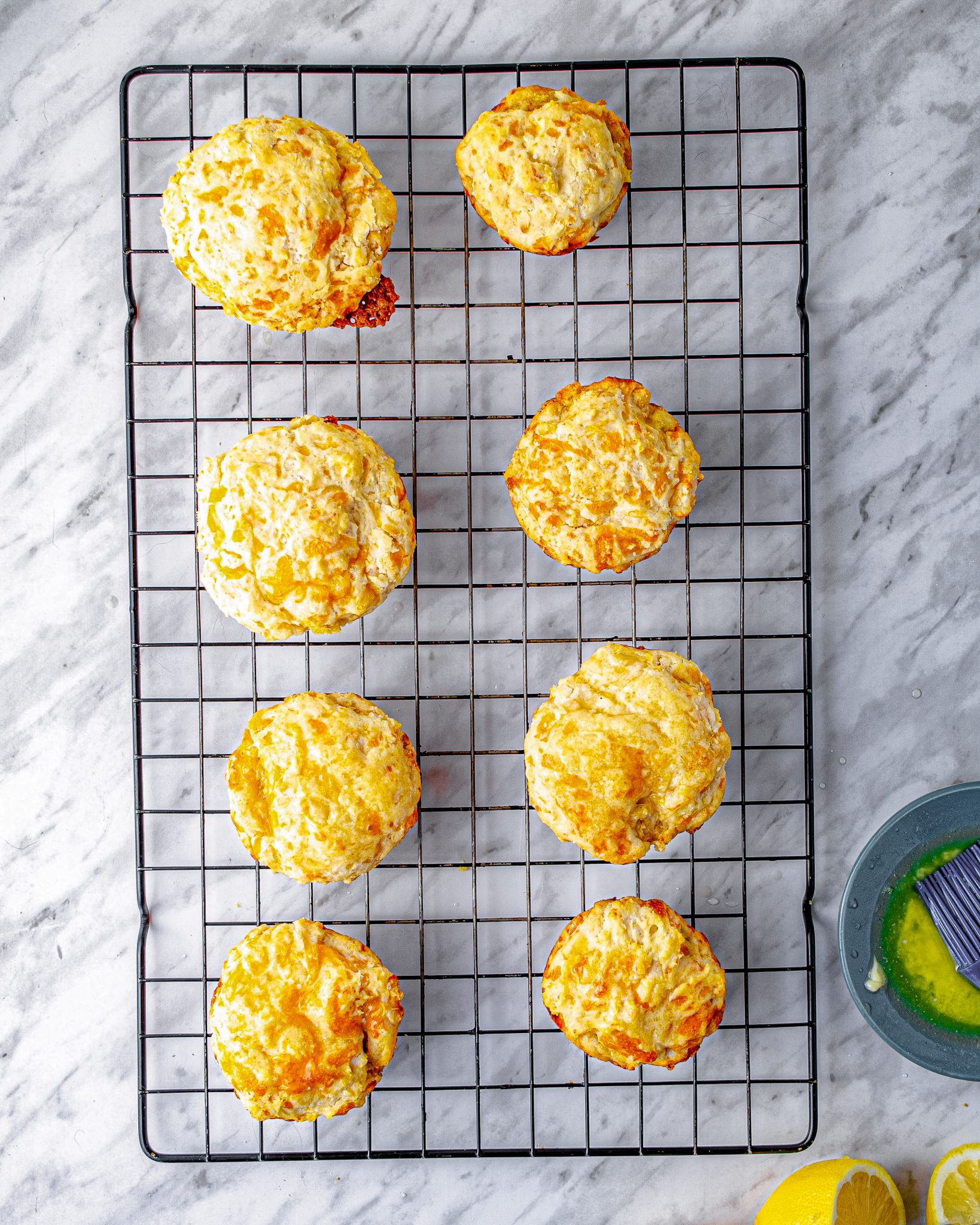 Crab Stuffed Cheddar Bay Biscuits with Lemon Butter Sweet Pea's Kitchen