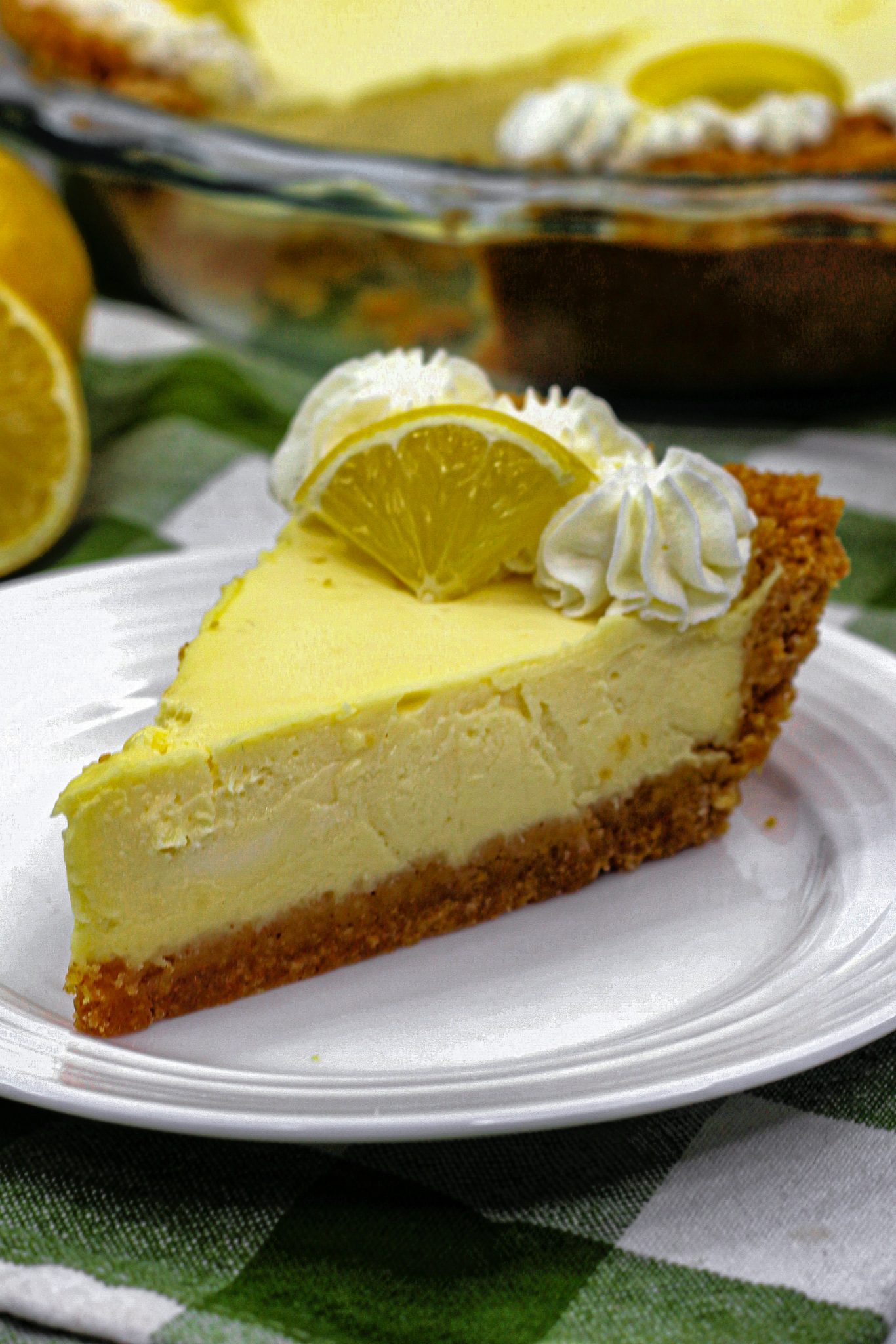 Cream Cheese Lemonade Pie - Sweet Pea's Kitchen