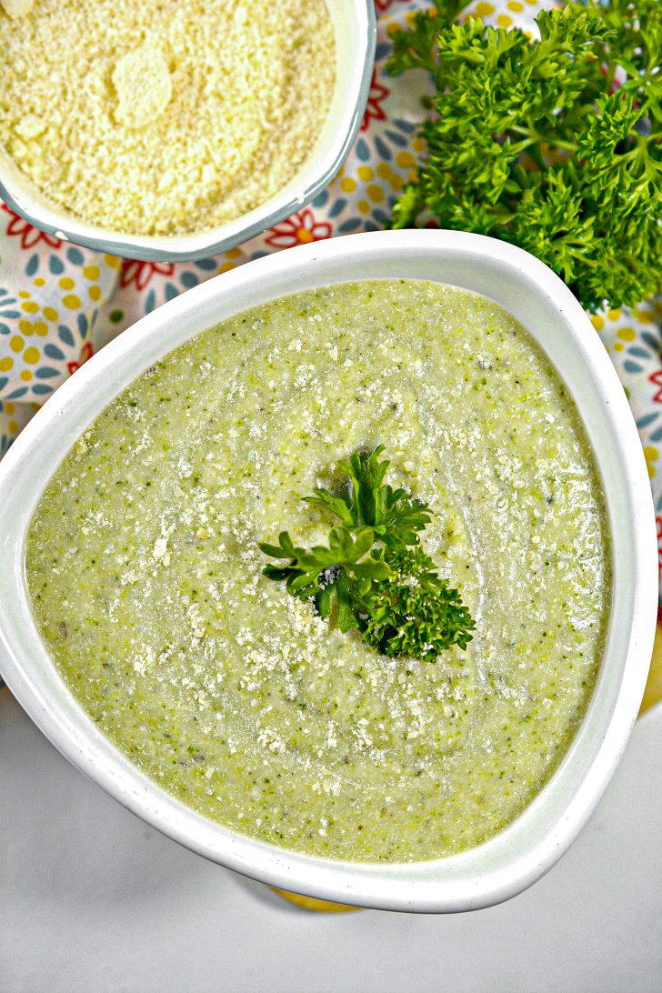 Creamy Cauliflower and Broccoli Soup