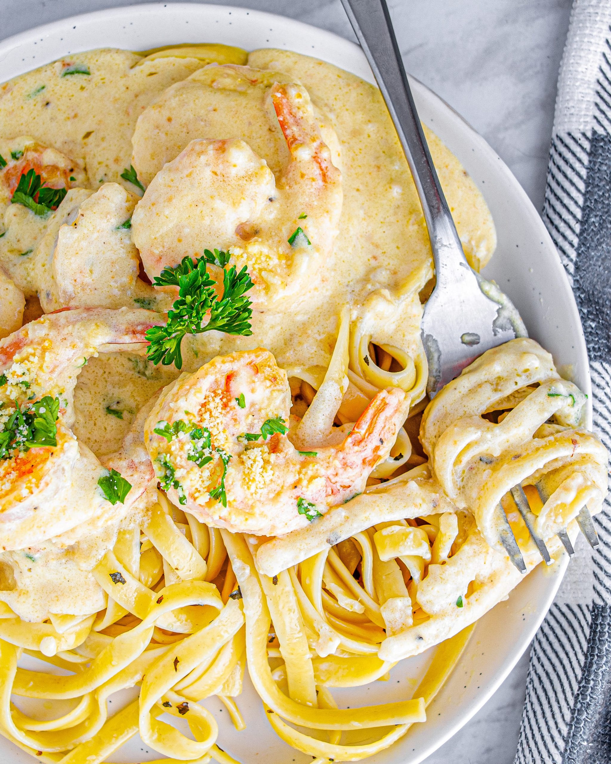creamy garlic shrimp, creamy garlic shrimp skillet, creamy shrimp recipes