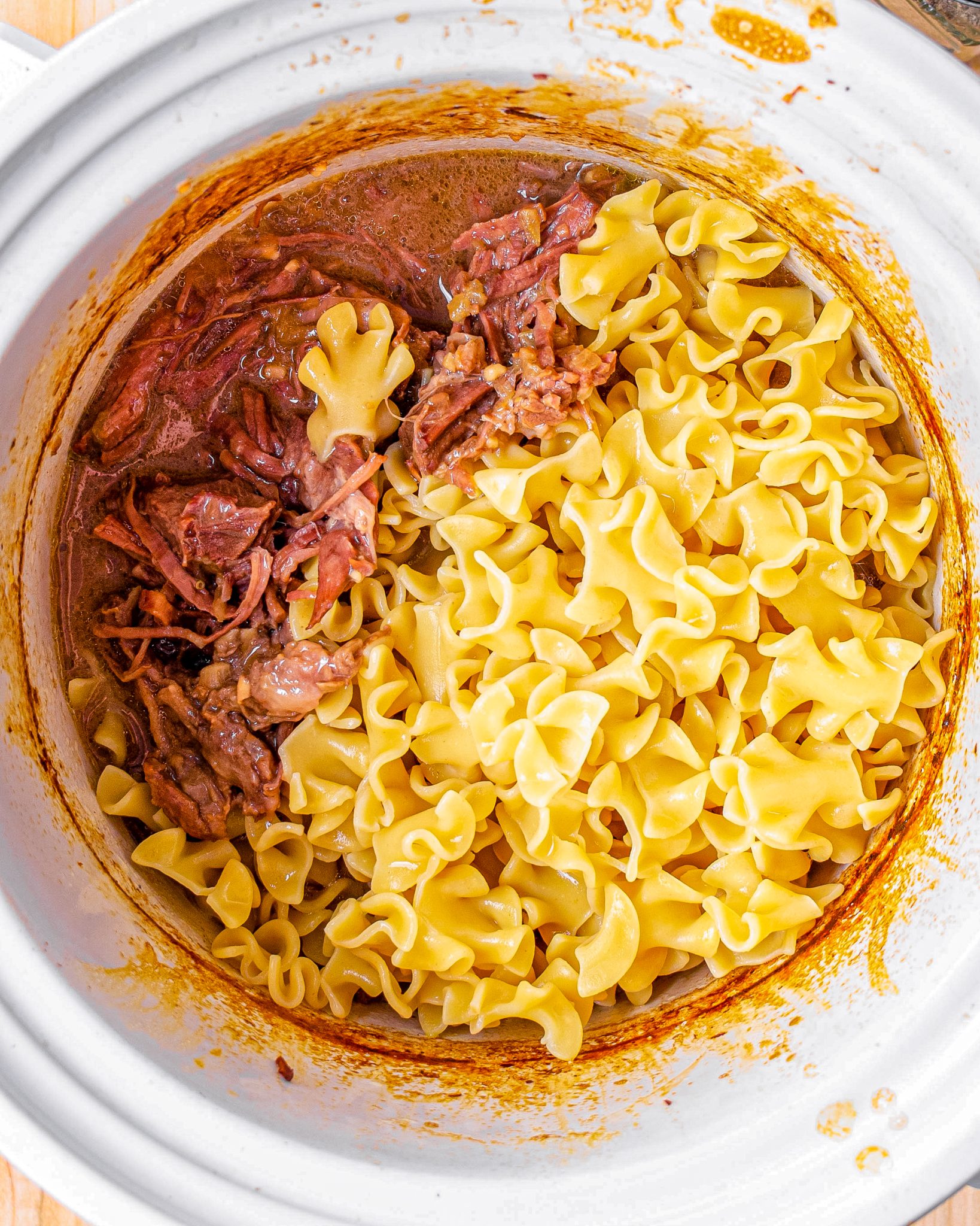 Crockpot Beef and Noodles Sweet Pea's Kitchen