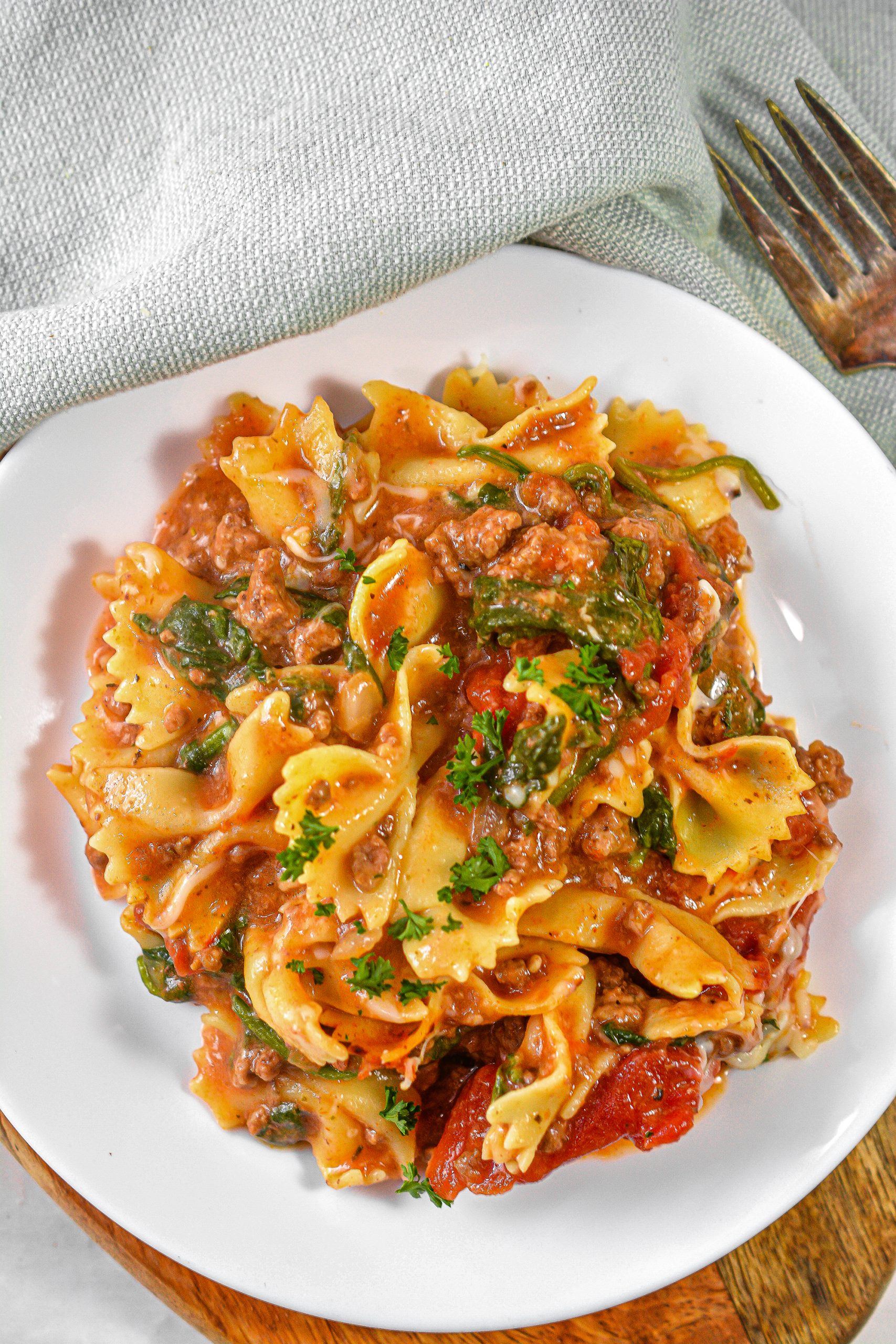 Crockpot Bowtie Casserole Sweet Pea's Kitchen