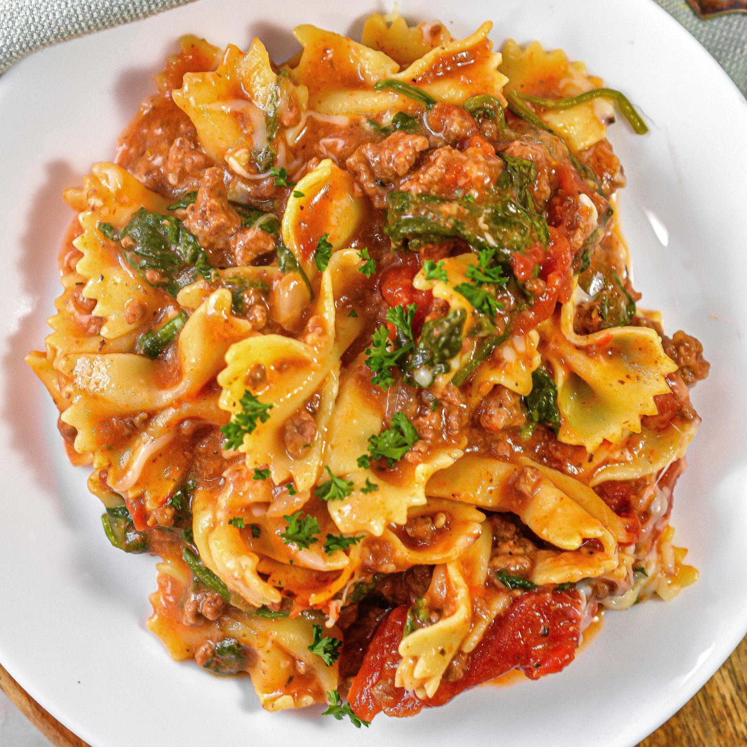 Crockpot Bowtie Casserole Sweet Pea's Kitchen