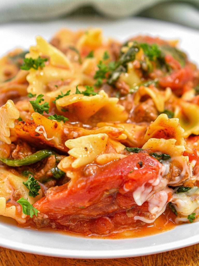 Crockpot Bowtie Casserole Sweet Pea's Kitchen