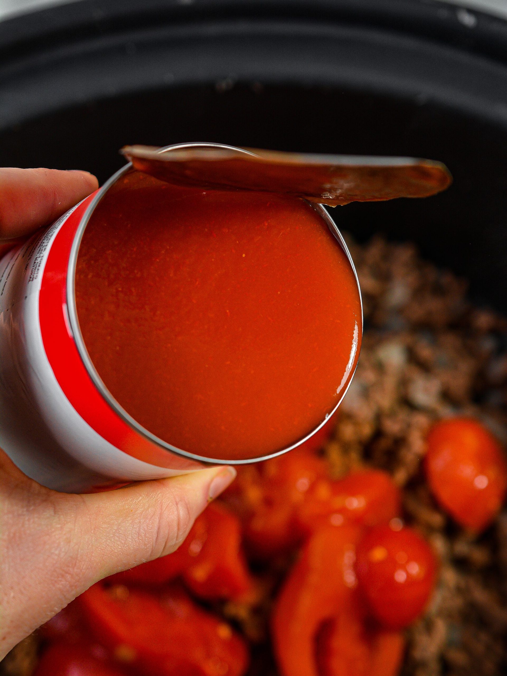 add a 15 oz can of tomato sauce.
