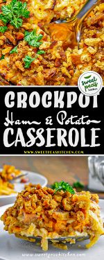 Crockpot Ham and Potato Casserole - Sweet Pea's Kitchen