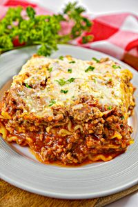 Crockpot Lasagna - Sweet Pea's Kitchen