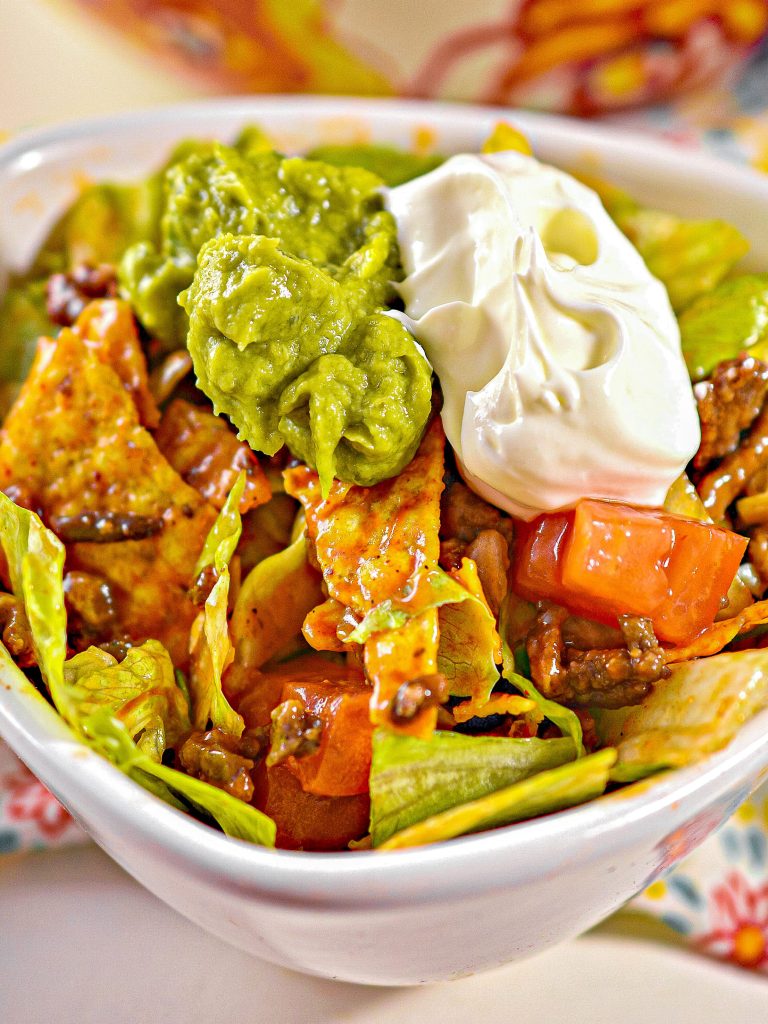 Dorito Taco Salad - Sweet Pea's Kitchen