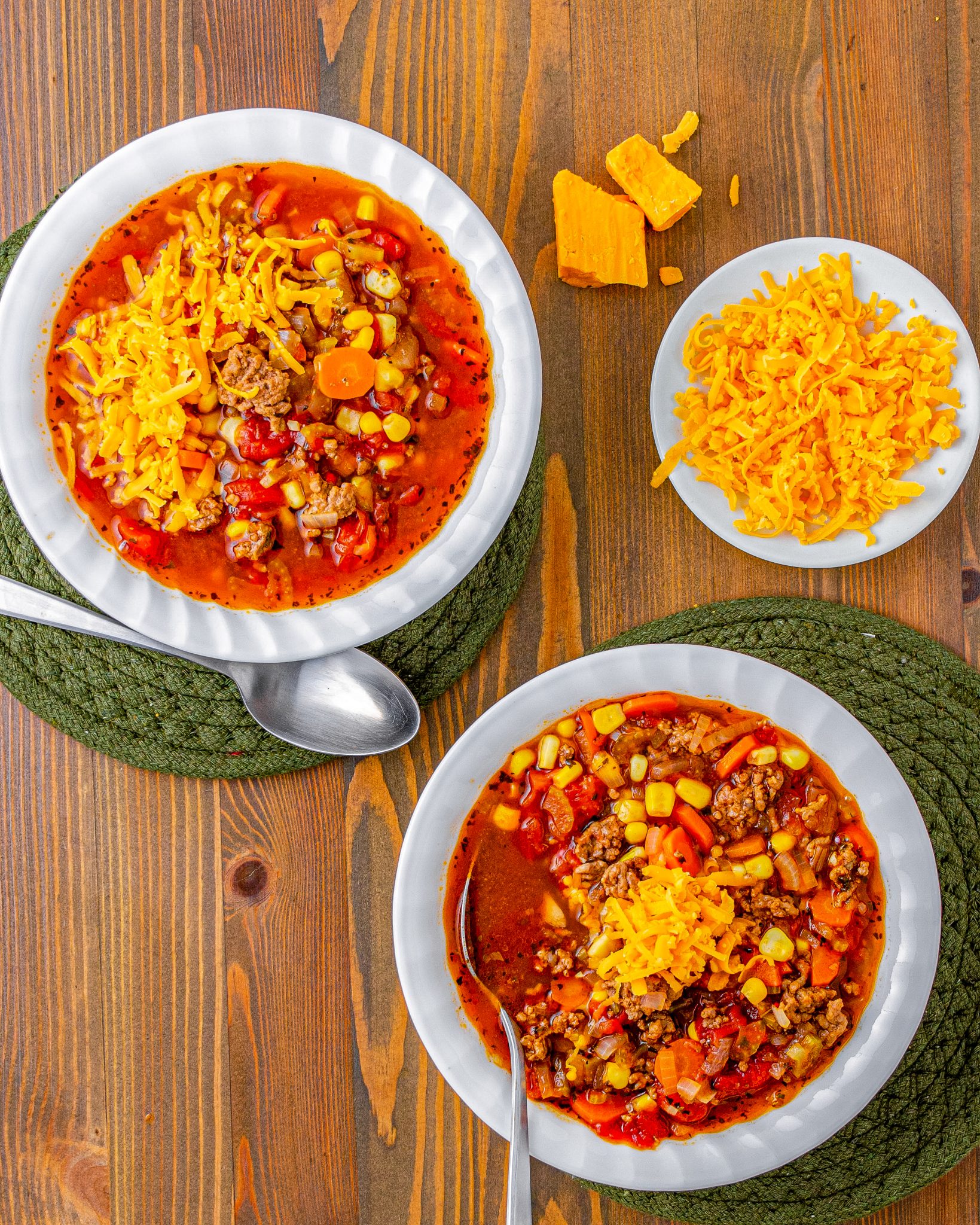 Easy Hamburger Soup Recipe - Sweet Pea's Kitchen