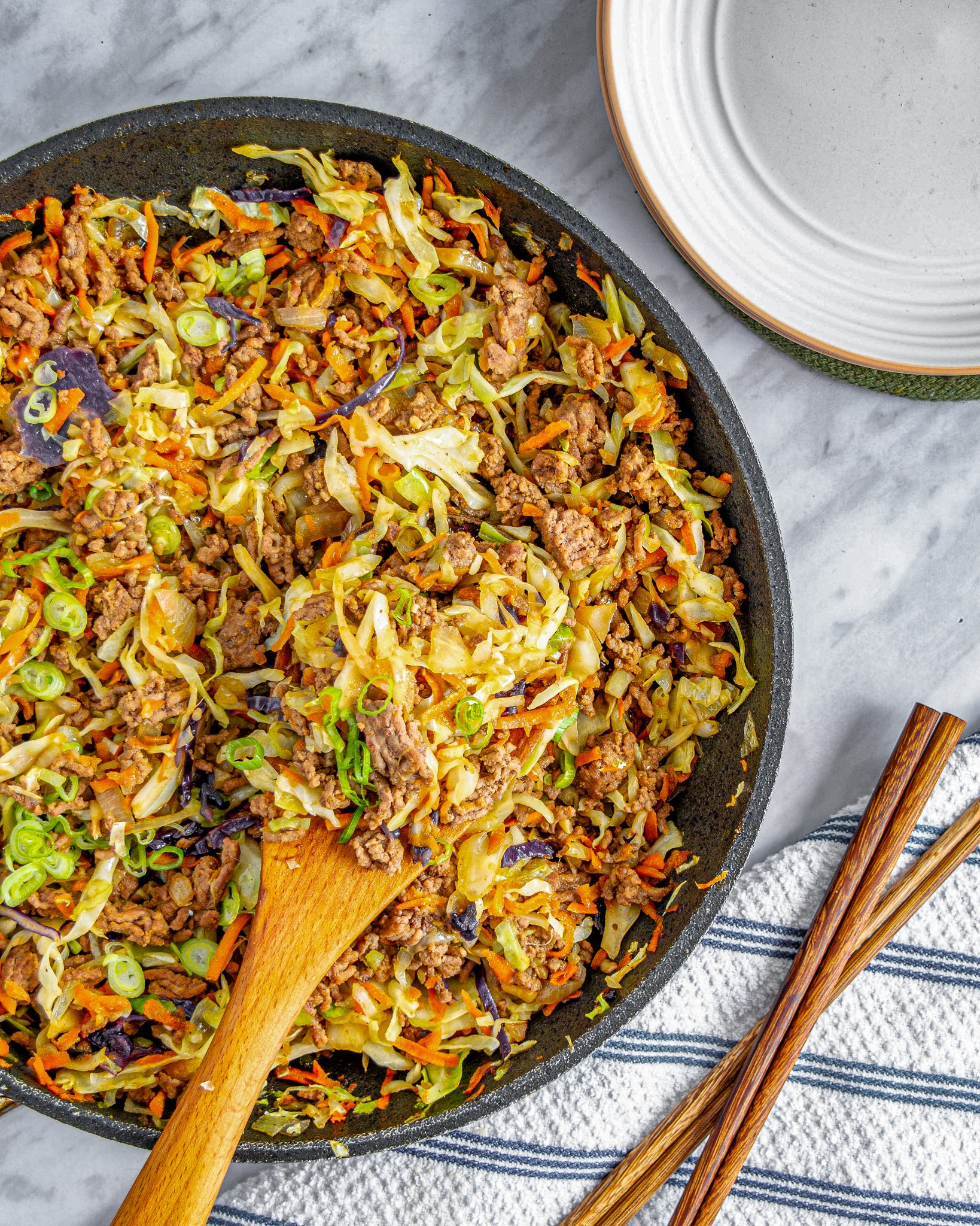 Egg Roll Stir Fry - Sweet Pea's Kitchen