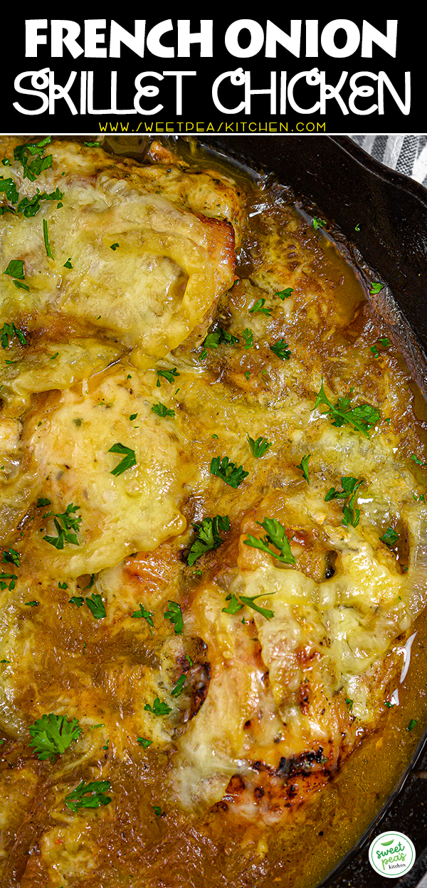 French Onion Skillet Chicken on pinterest