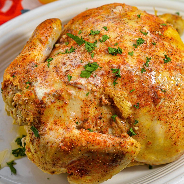 Garlic Roasted Chicken in a Crockpot Sweet Pea's Kitchen