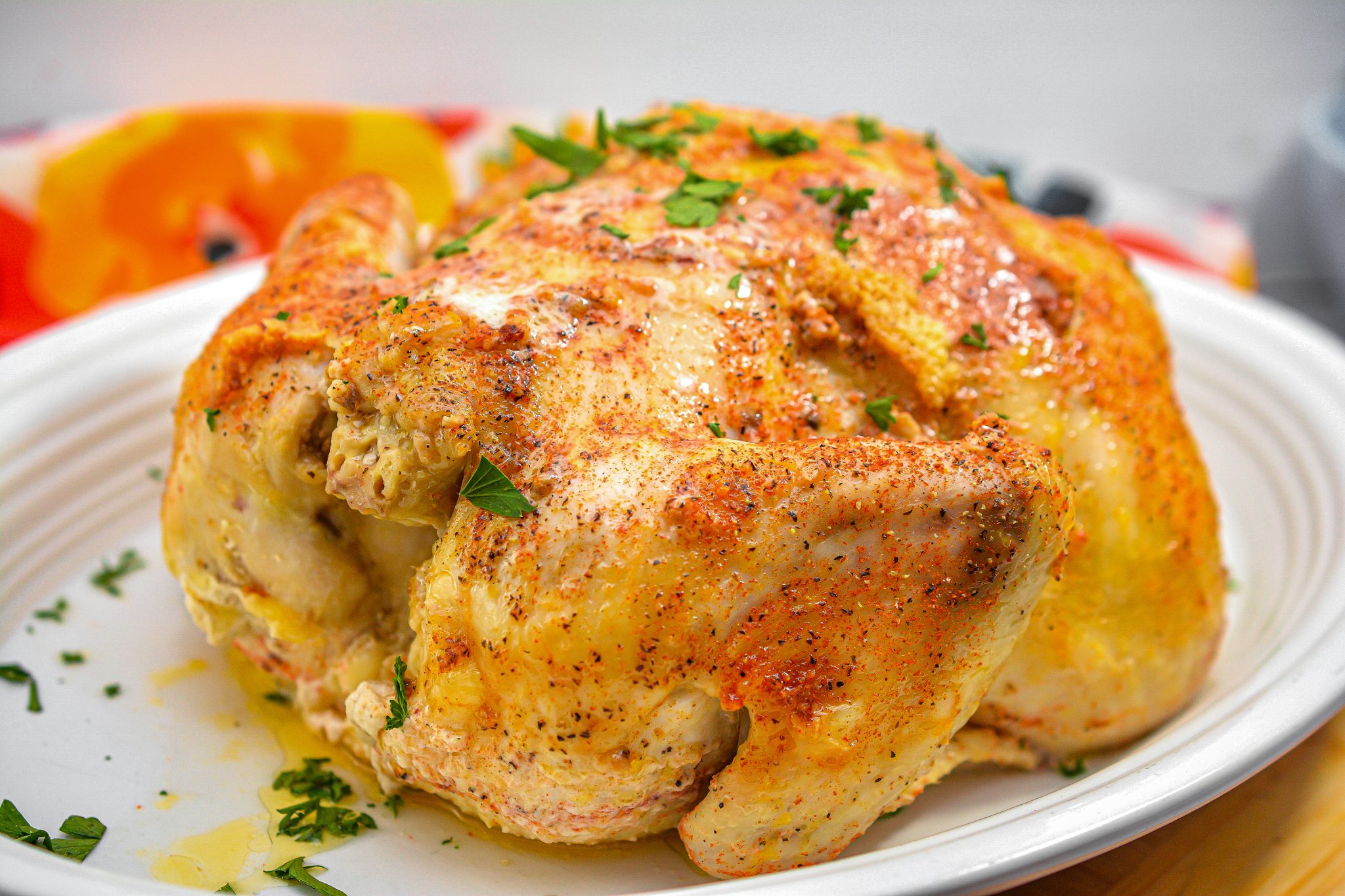 Garlic Roasted Chicken in a Crockpot Sweet Pea's Kitchen