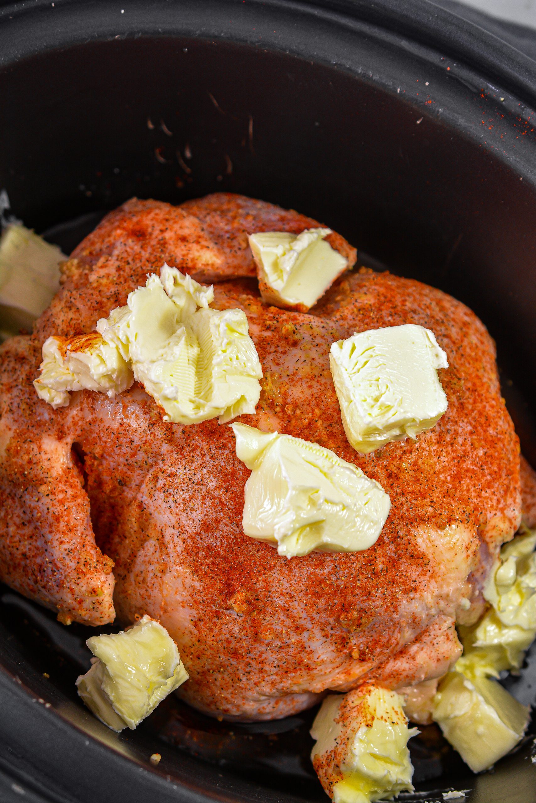 Garlic Roasted Chicken in a Crockpot - Sweet Pea's Kitchen
