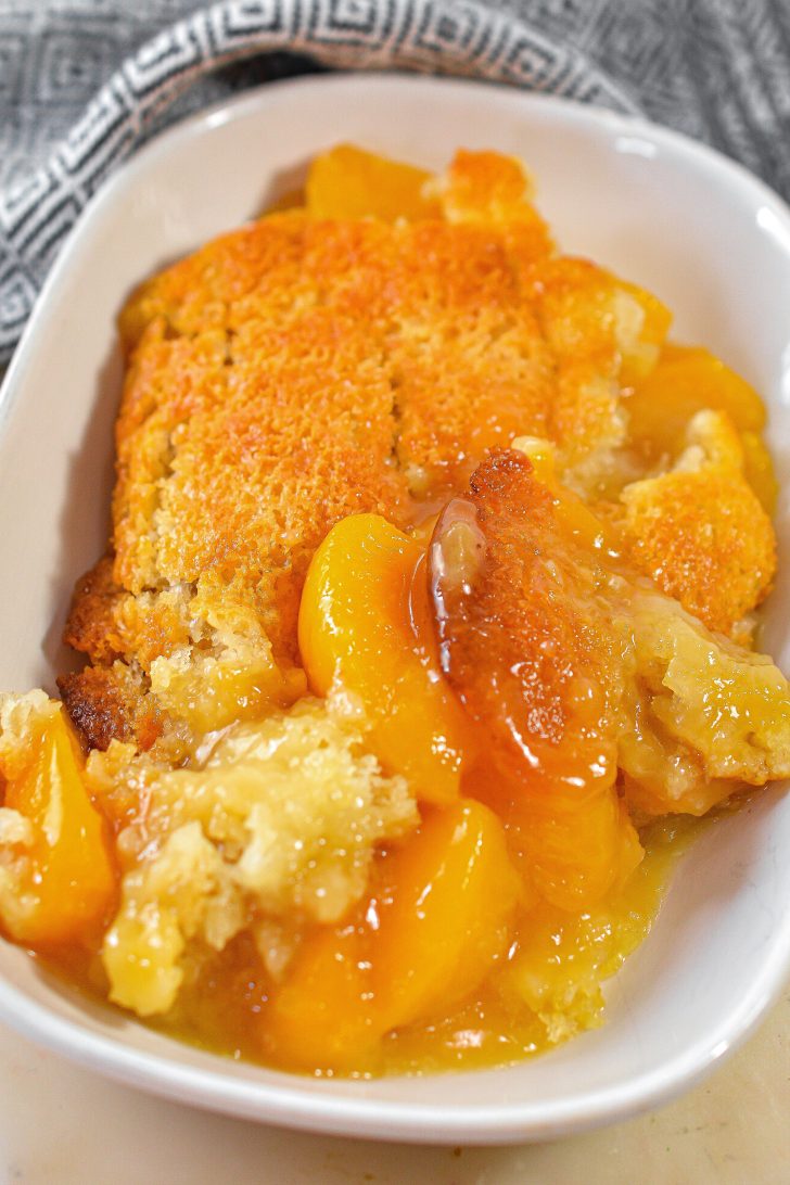 Georgia Peach Cobbler - Sweet Pea's Kitchen