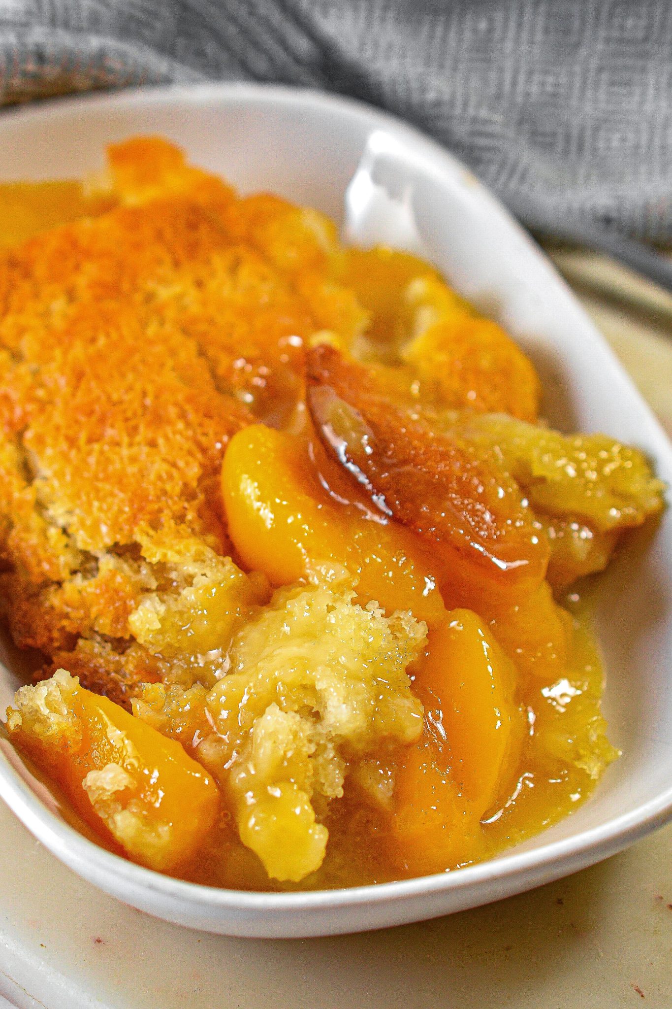 Georgia Peach Cobbler - Sweet Pea's Kitchen