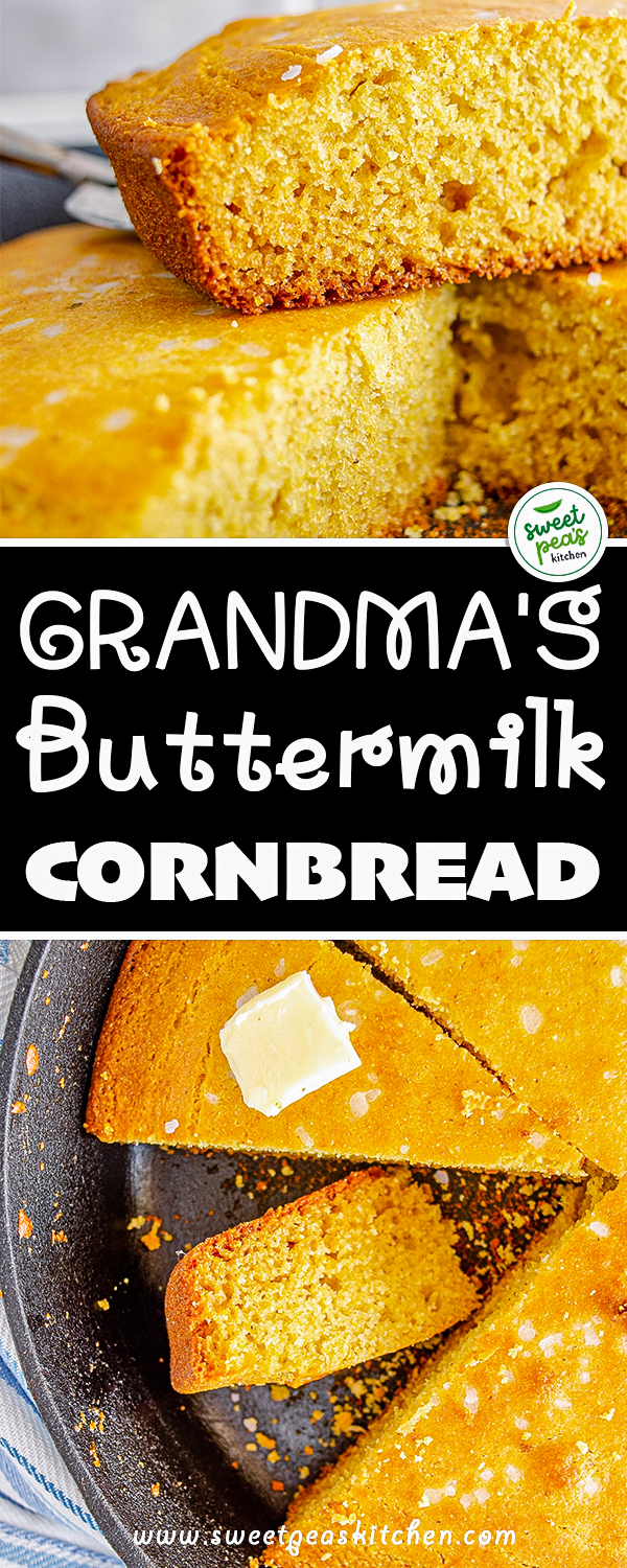 Grandms'a Buttermilk Cornbread on Pinterest