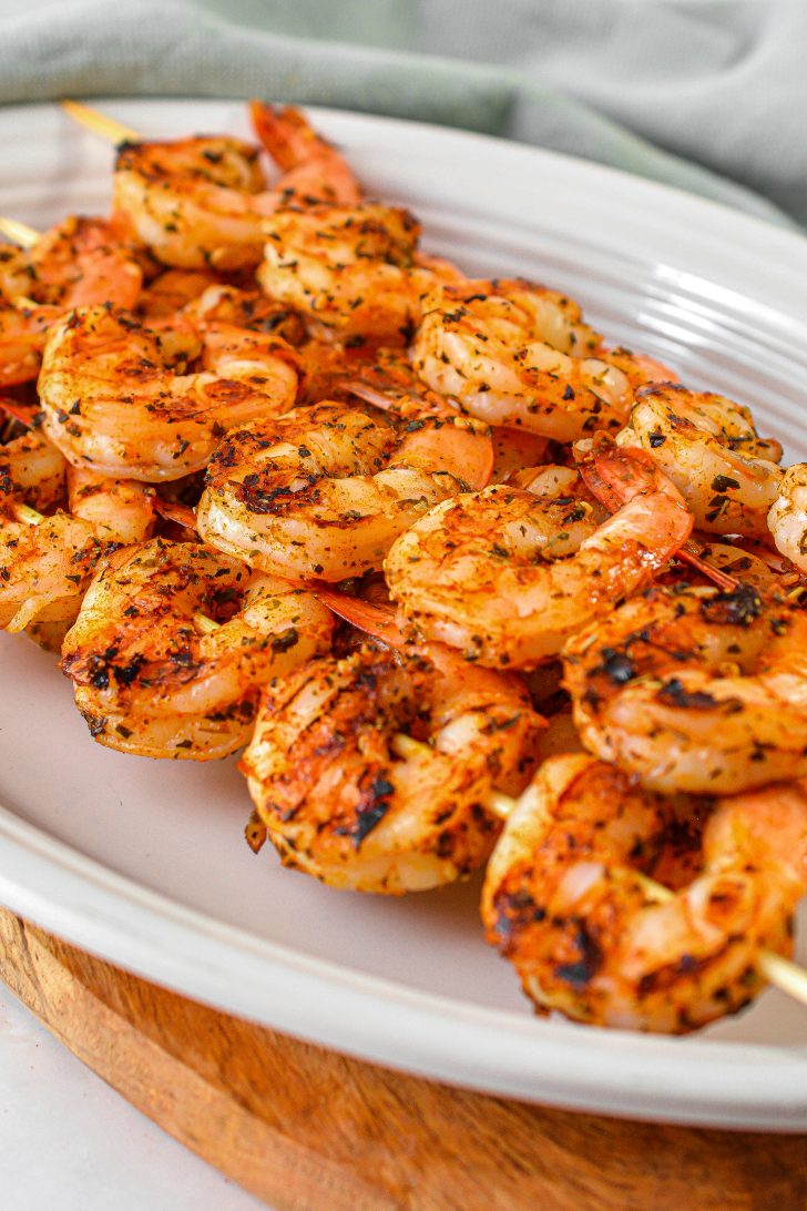 Grilled Garlic Herb Shrimp - Sweet Pea's Kitchen