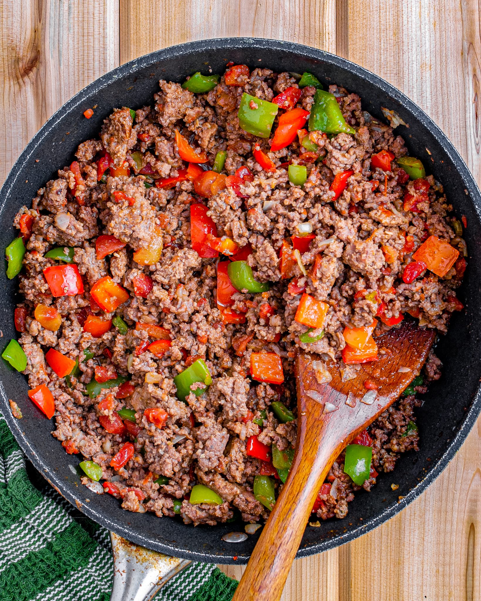 Hamburger Pepper and Onion Gyros - Sweet Pea's Kitchen