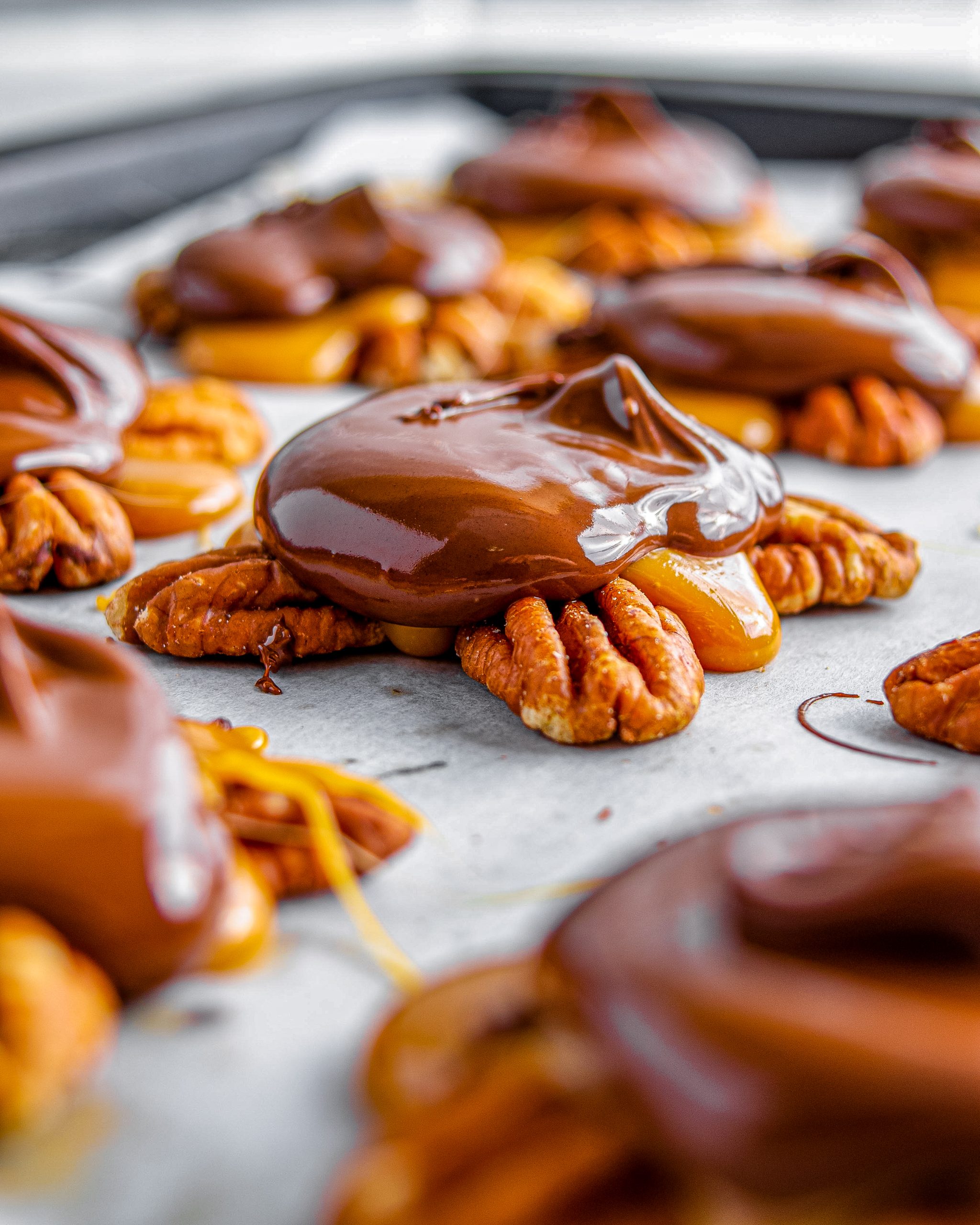 Homemade Turtle Candy With Pecans And Caramel Sweet Pea S Kitchen   Homemade Turtle Candy With Pecans And Caramel 1 Scaled 