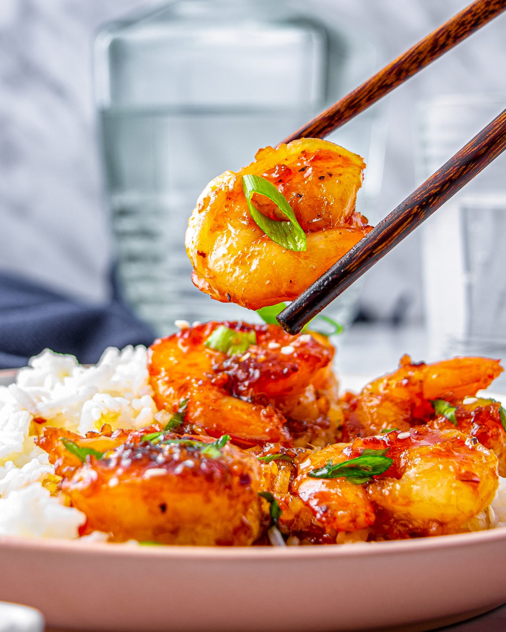 Honey Garlic Shrimp - Sweet Pea's Kitchen