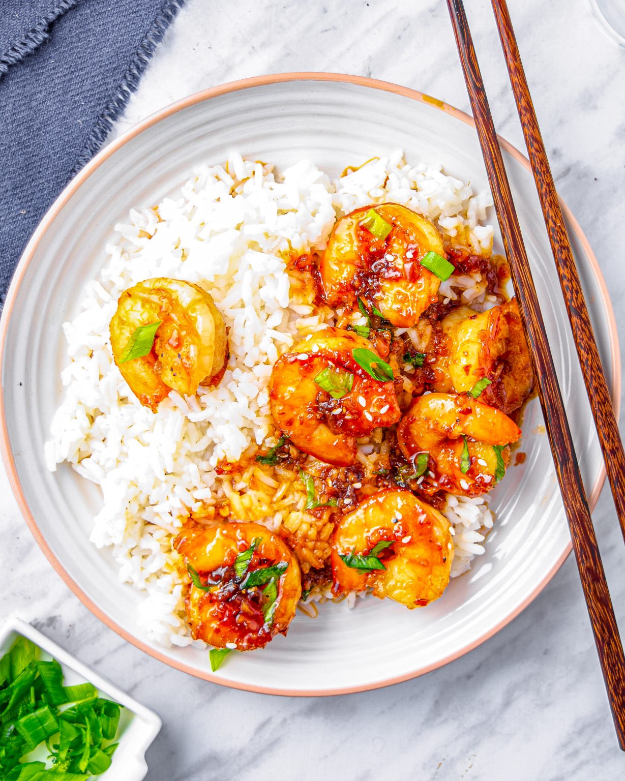 Honey Garlic Shrimp - Sweet Pea's Kitchen