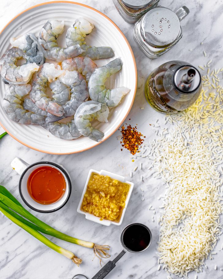 honey garlic shrimp ingredients