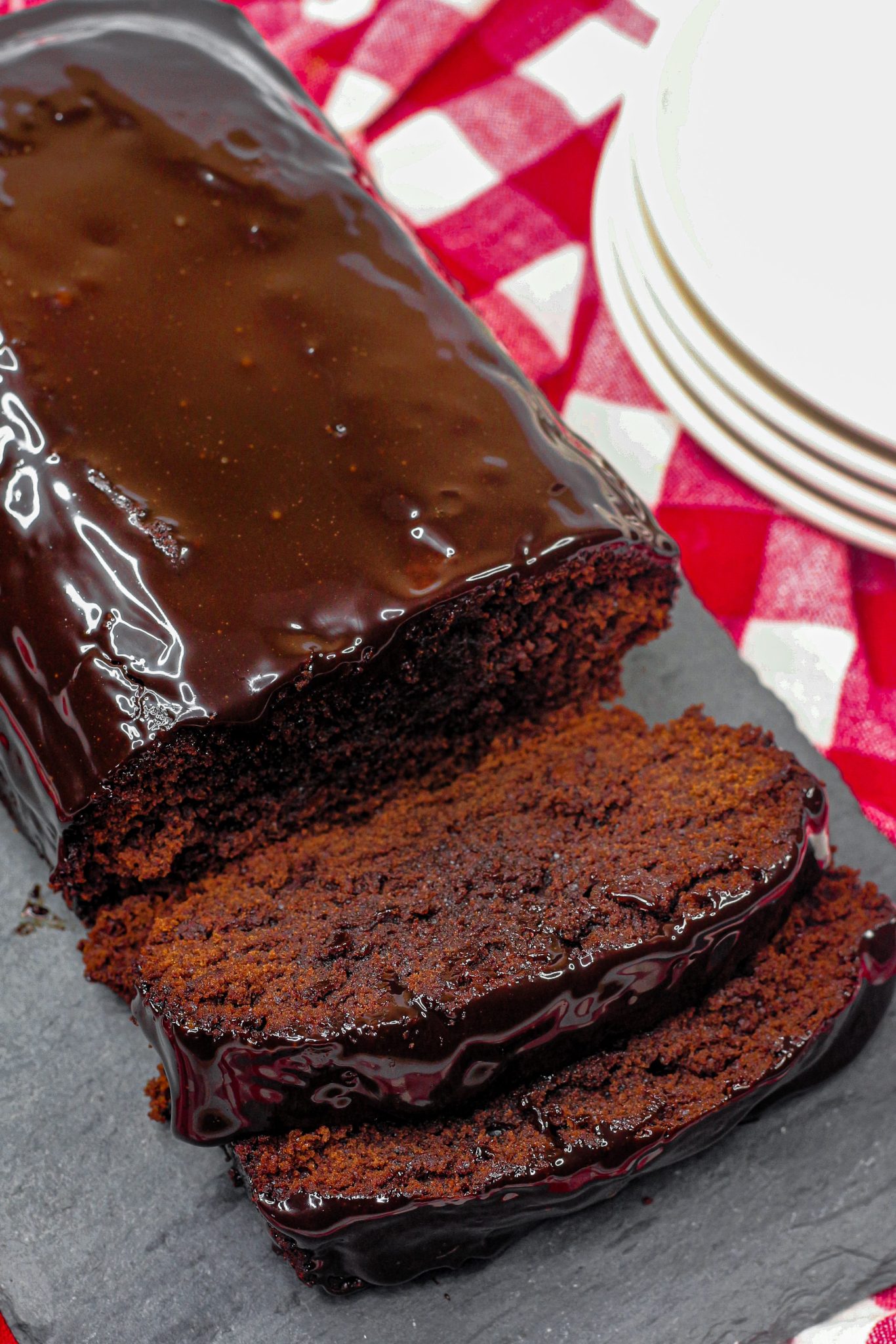 Hot Fudge Brownie Bread - Sweet Pea's Kitchen