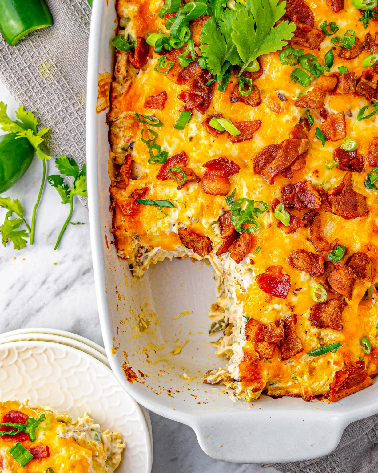 Jalapeno Popper Casserole - Sweet Pea's Kitchen