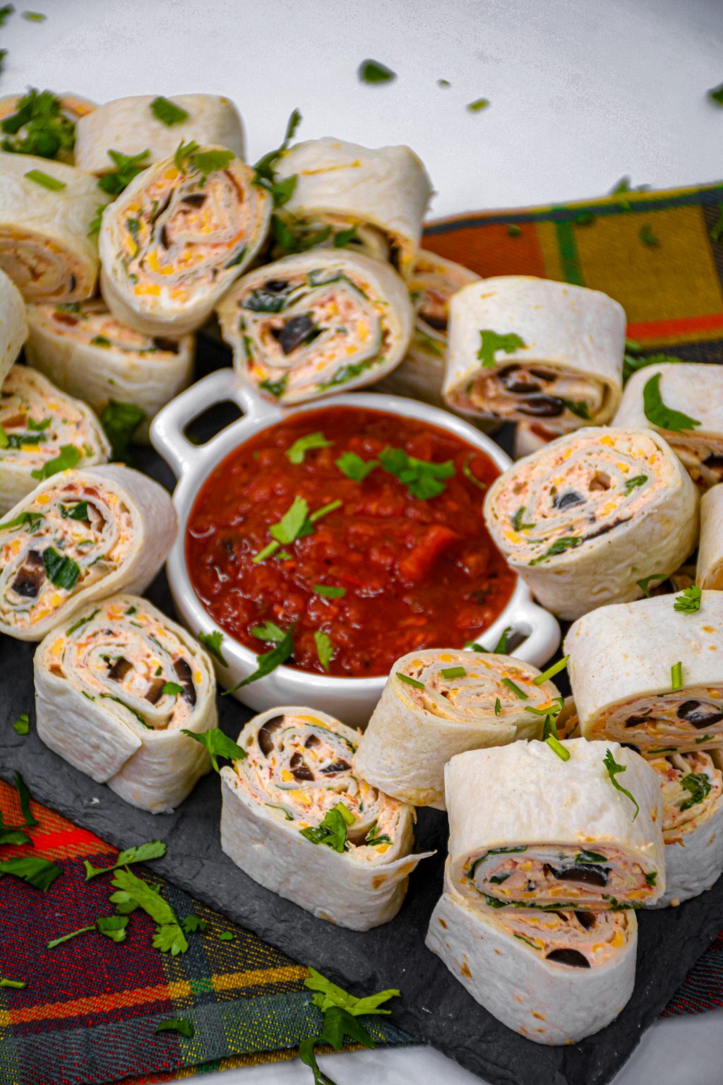 Mexican Tortilla Pinwheels - Sweet Pea's Kitchen