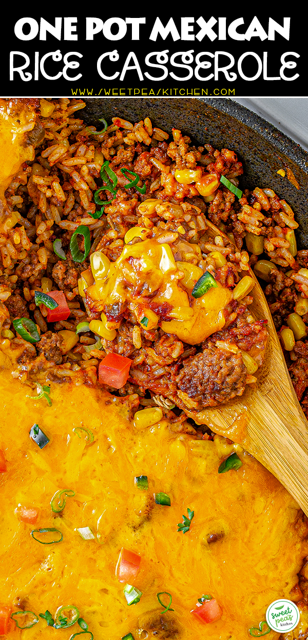One Pot Mexican Rice Casserole on Pinterest