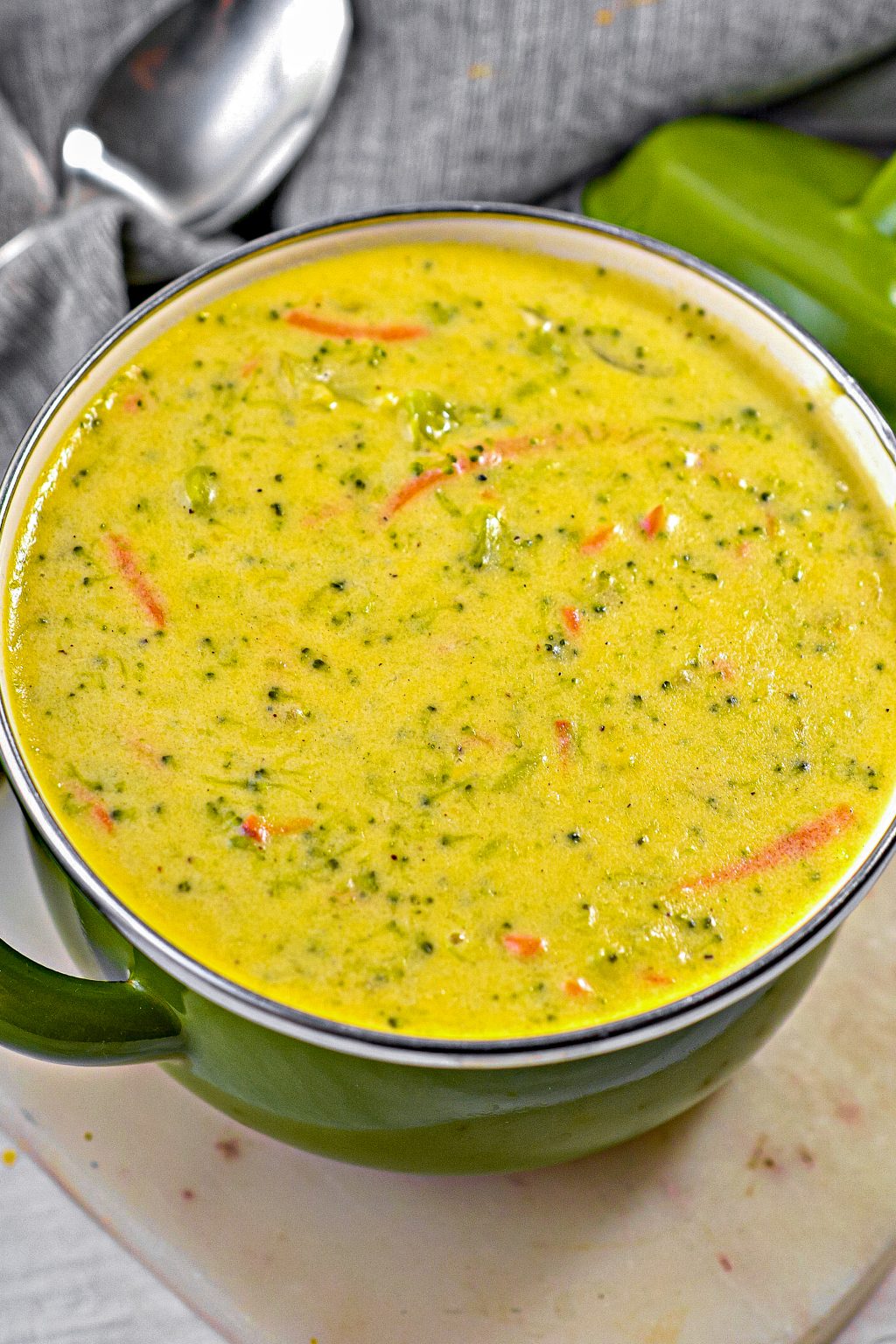 Panera Broccoli Cheddar Soup - Sweet Pea's Kitchen