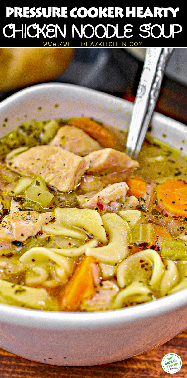 Pressure Cooker Hearty Chicken Noodle Soup on Pinterest