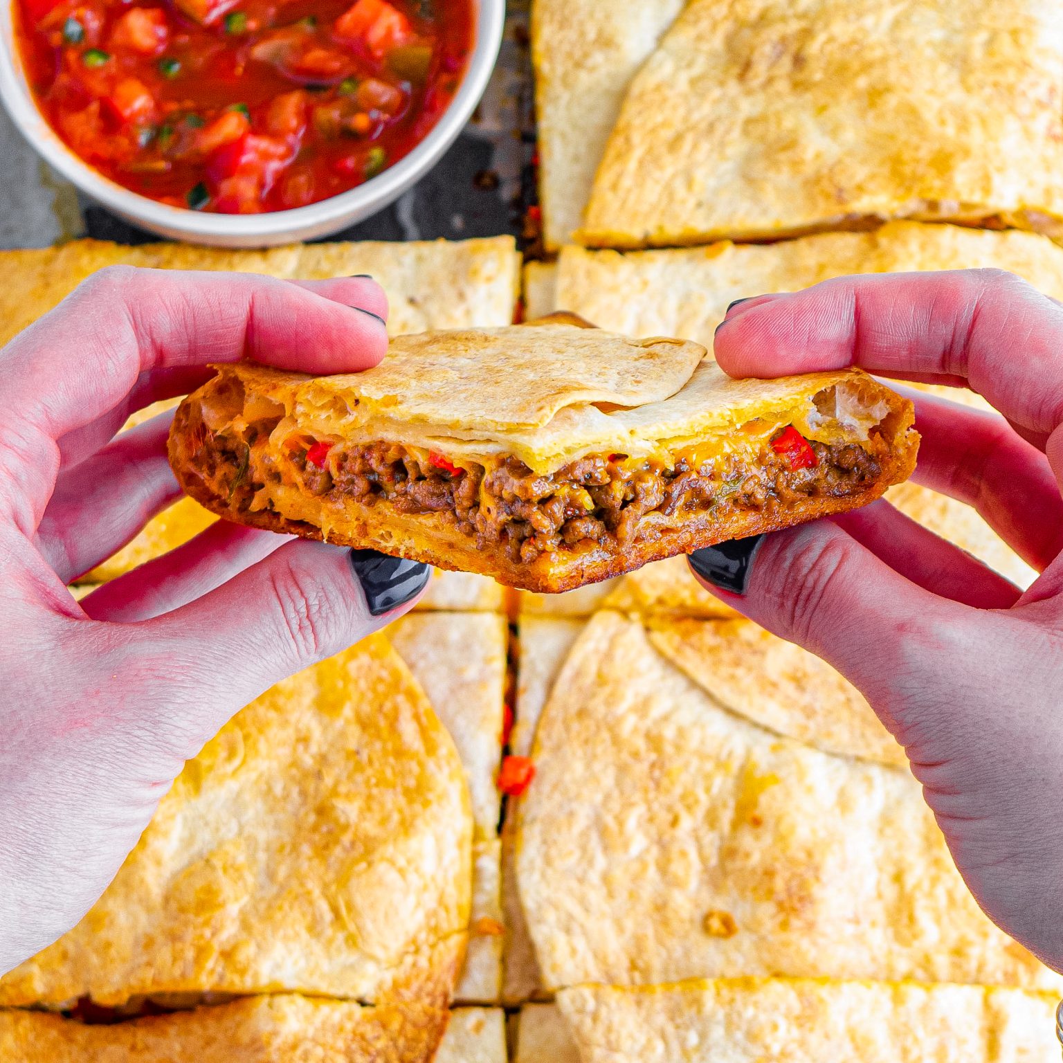 Sheet Pan Quesadillas Sweet Pea's Kitchen