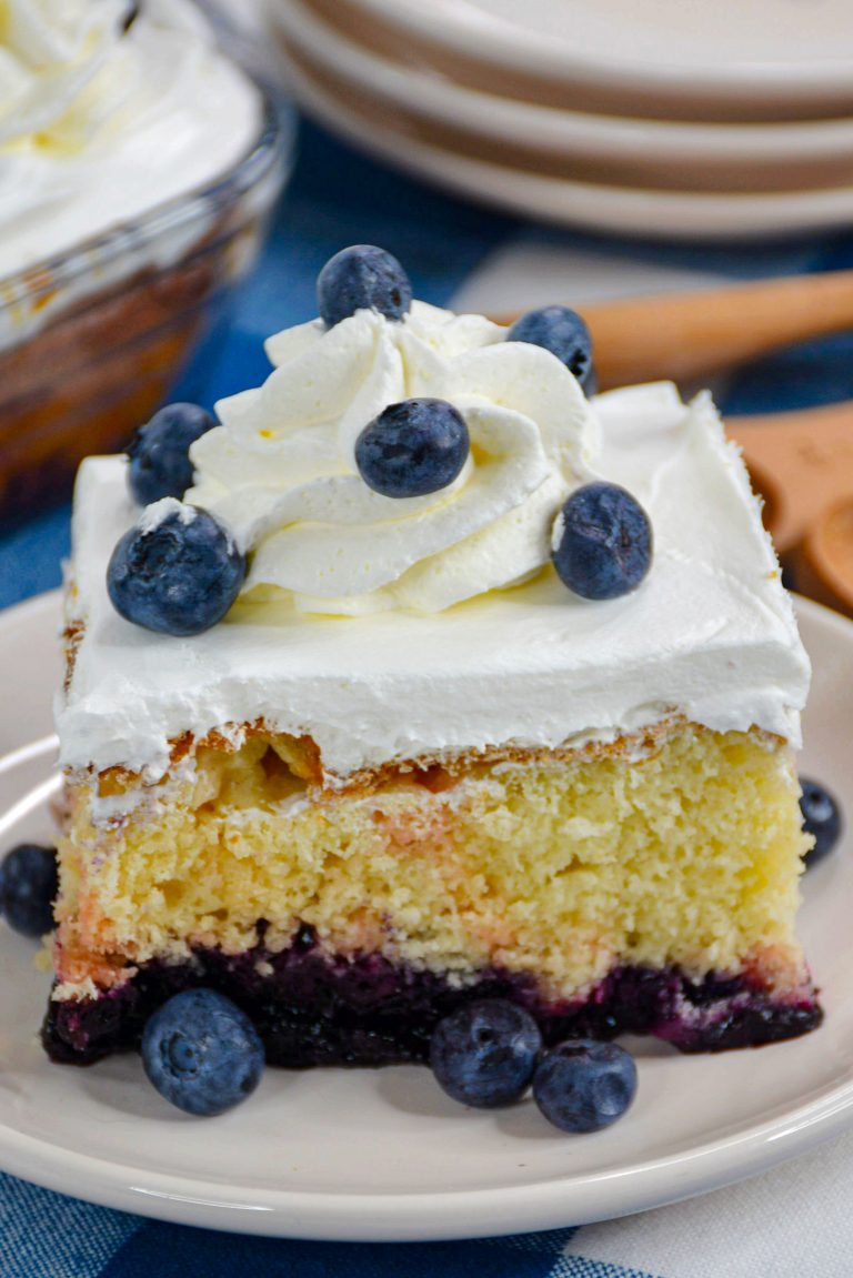 Simple Blueberry Cake Recipe - Sweet Pea's Kitchen