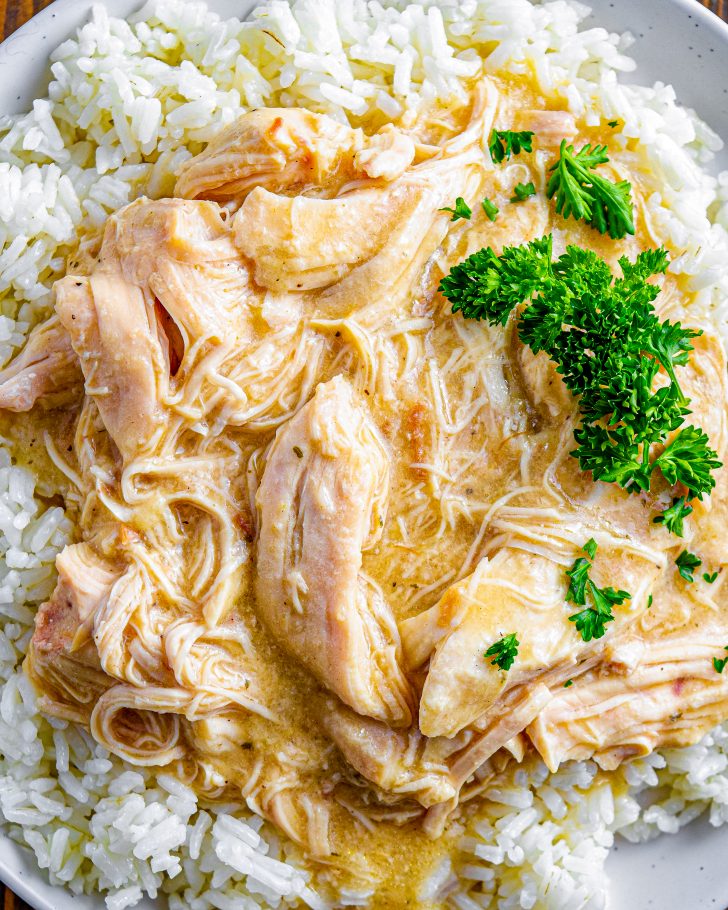 Slow Cooker Chicken and Gravy, chicken and gravy slow cooker, slow cooker chicken recipes