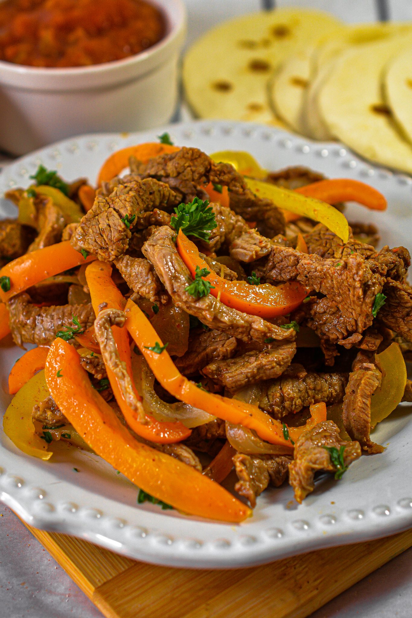 Steak Fajitas Recipe - Sweet Pea's Kitchen