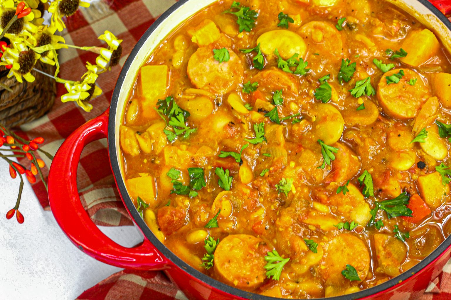 Sweet Potato Stew with Sausage Sweet Pea's Kitchen